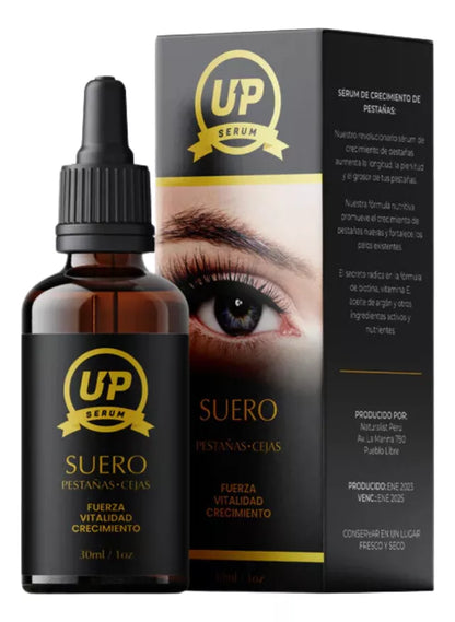 SERUM UP PRO-Alargamiento de pestañas y cejas