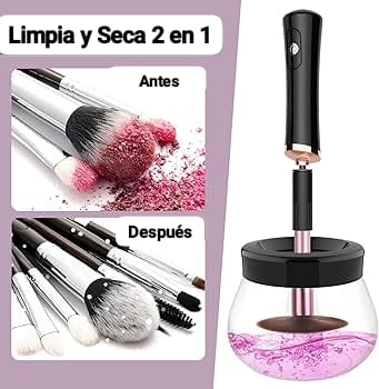 LIMPIADOR DE BROCHAS DE MAQUILLAJE