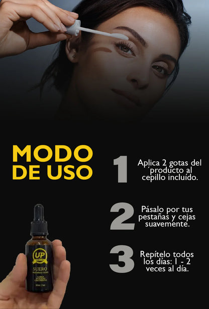 SERUM UP PRO-Alargamiento de pestañas y cejas